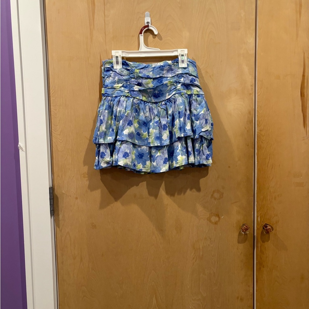 Forever 21 Floral Mini Skirt